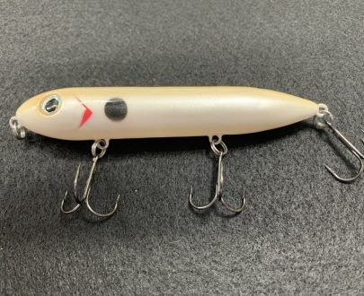 bone shad topwater walking bait bass lure